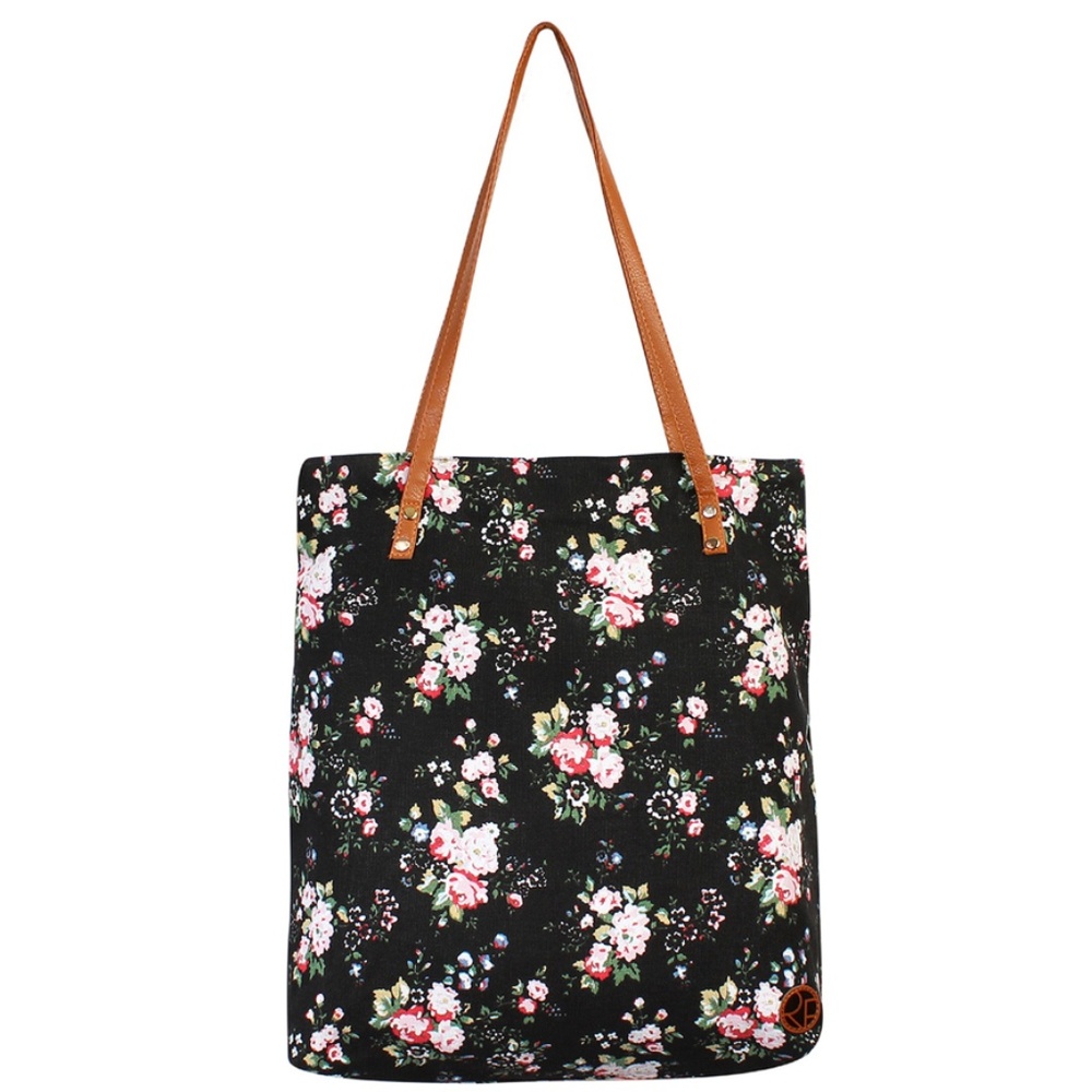 SALE! Floral Print Tote Bag